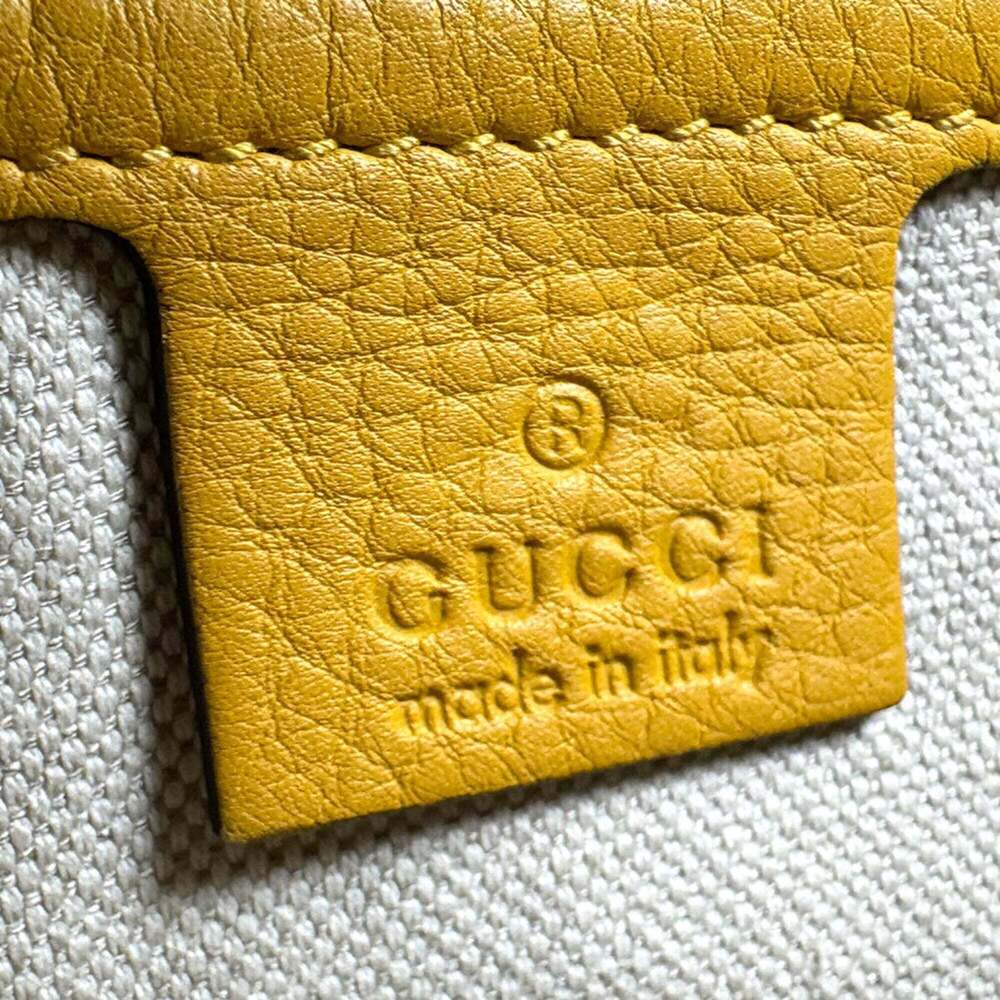 GUCCI Brown Leather Shoulder Bag - Picture 13 of 14